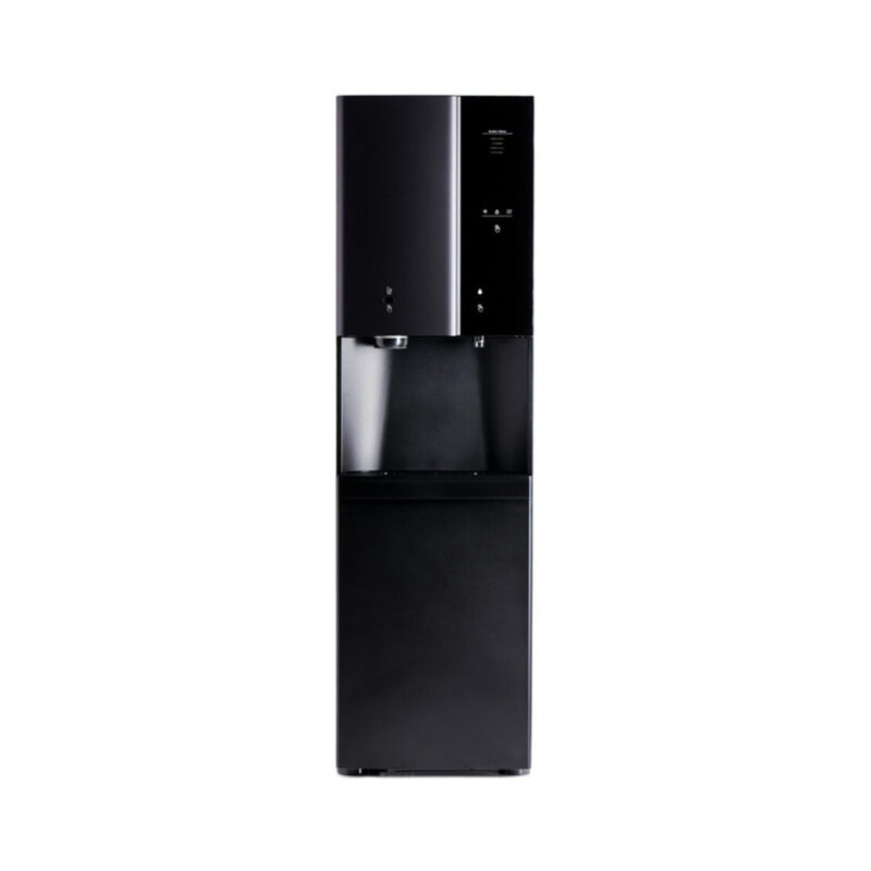 Bottleless office water and ice machine, front view